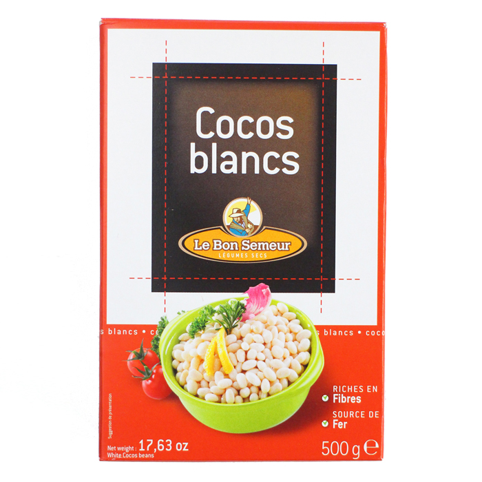 アンブロシア　ブラン(乾燥白いんげん豆)500g　アリコ　ココ